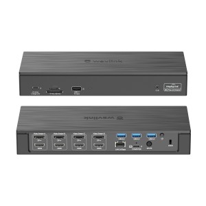 Wavlink 5K Quadruple Display USB-C Universal Docking Station - EU PLUG